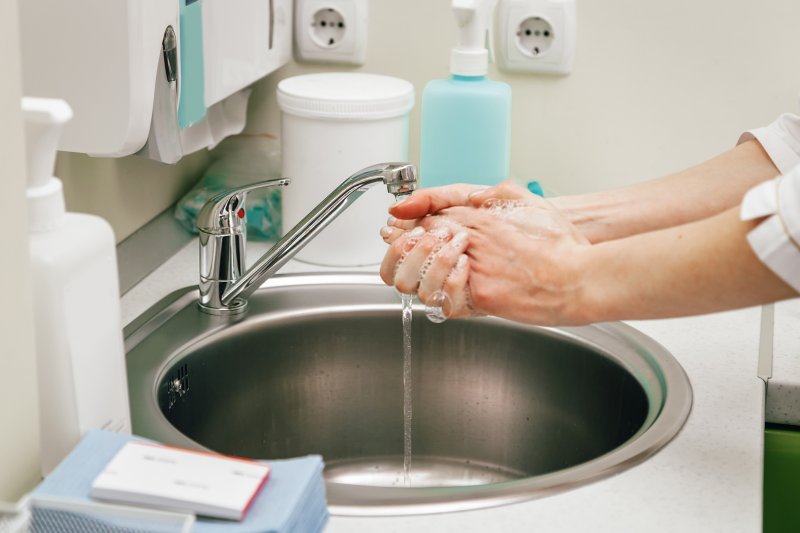 Dentist in Fanwood Handwashing Protocol COVID19 Safety