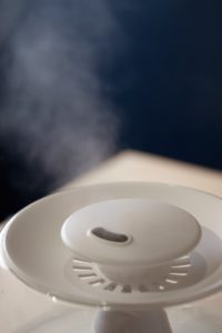 humidifier running in house 